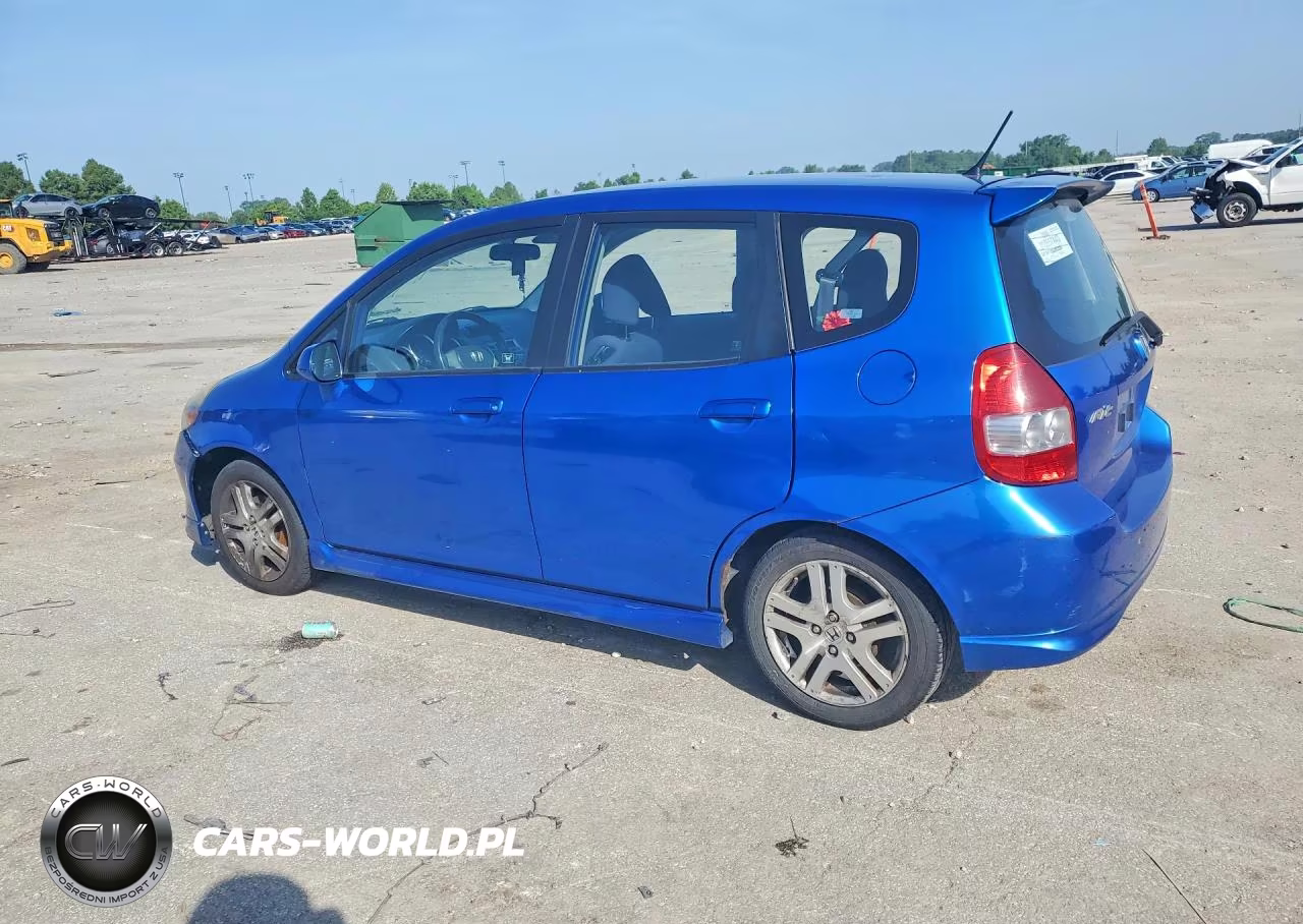 2008 Honda Fit Sport VIN:JHMGD38658S062649 - 2