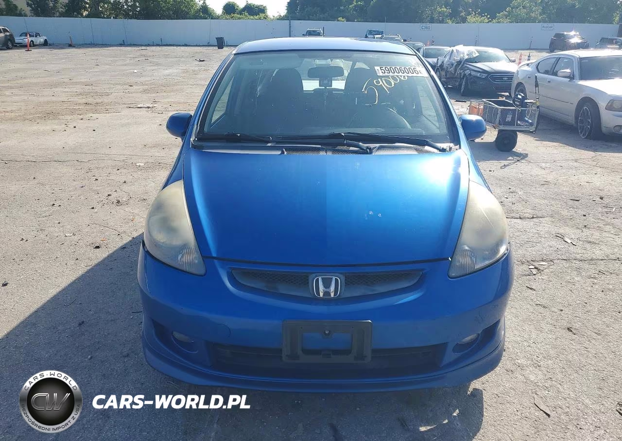 2008 Honda Fit Sport VIN:JHMGD38658S062649 - 5