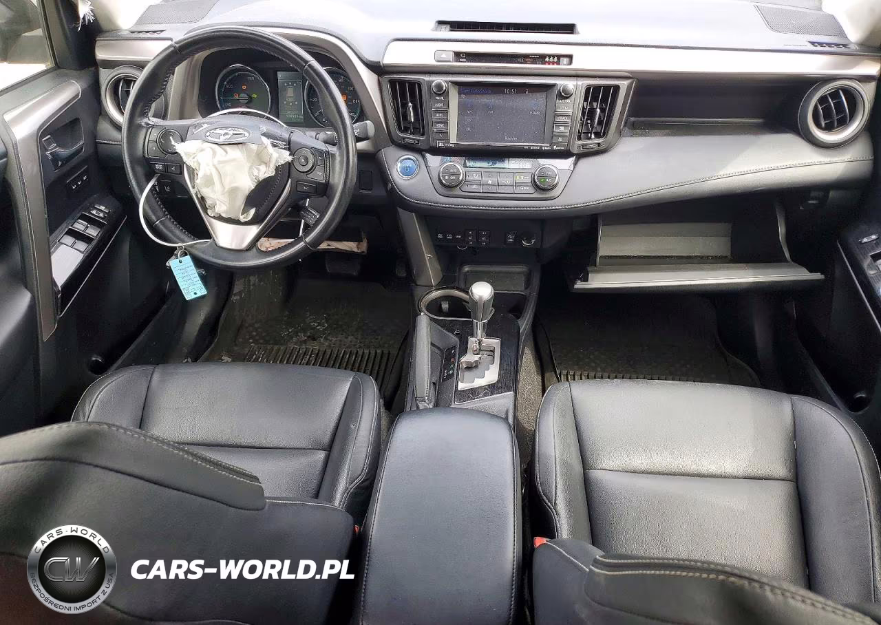 2017 Toyota Rav4 Hv Limited VIN:JTMDJREV3HD073701 - 8