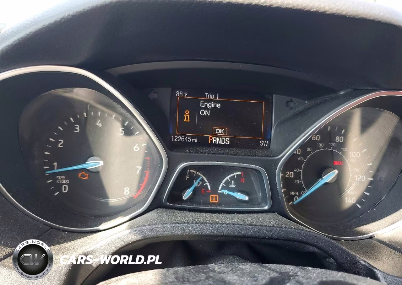 2015 Ford Focus Se VIN:1FADP3F21FL344876 - 9