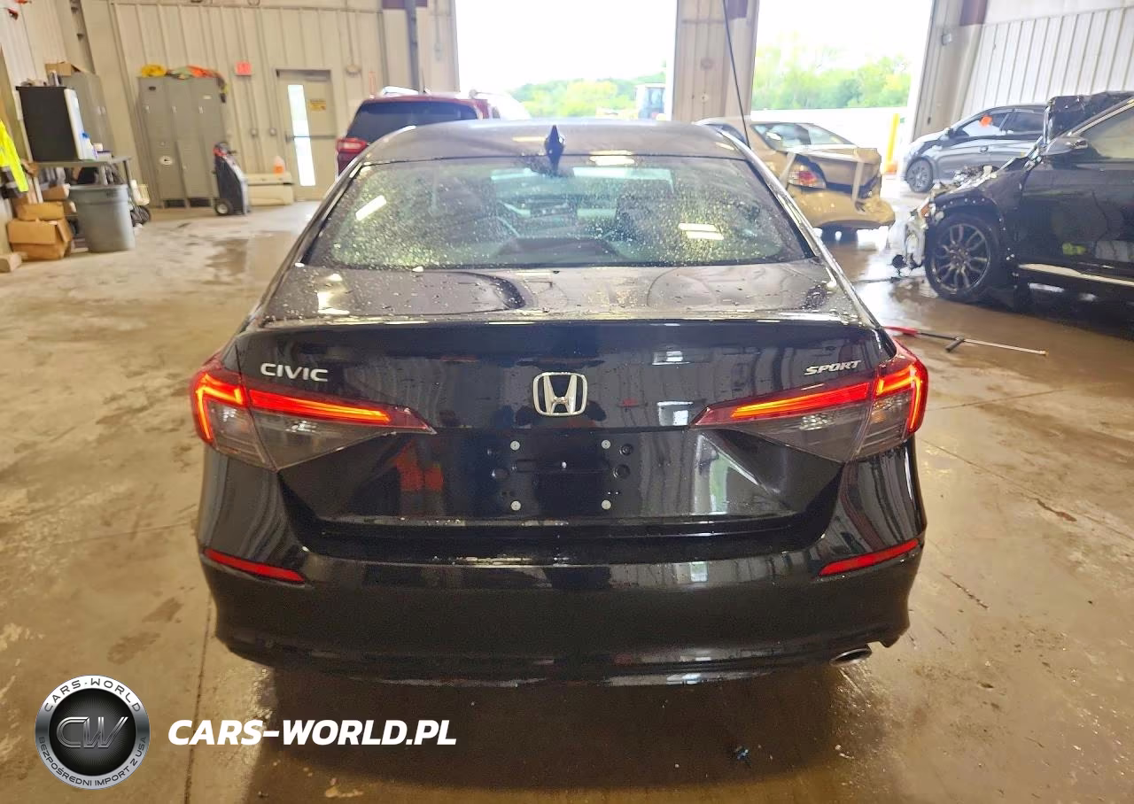 2025 Honda Civic Sport VIN:2HGFE2F51SH602397 - 6