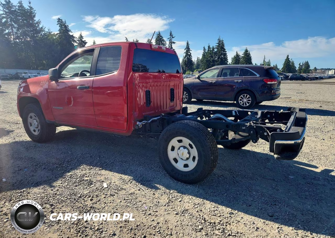 2020 Chevrolet Colorado VIN:1GCHSBEA9L1162251 - 2