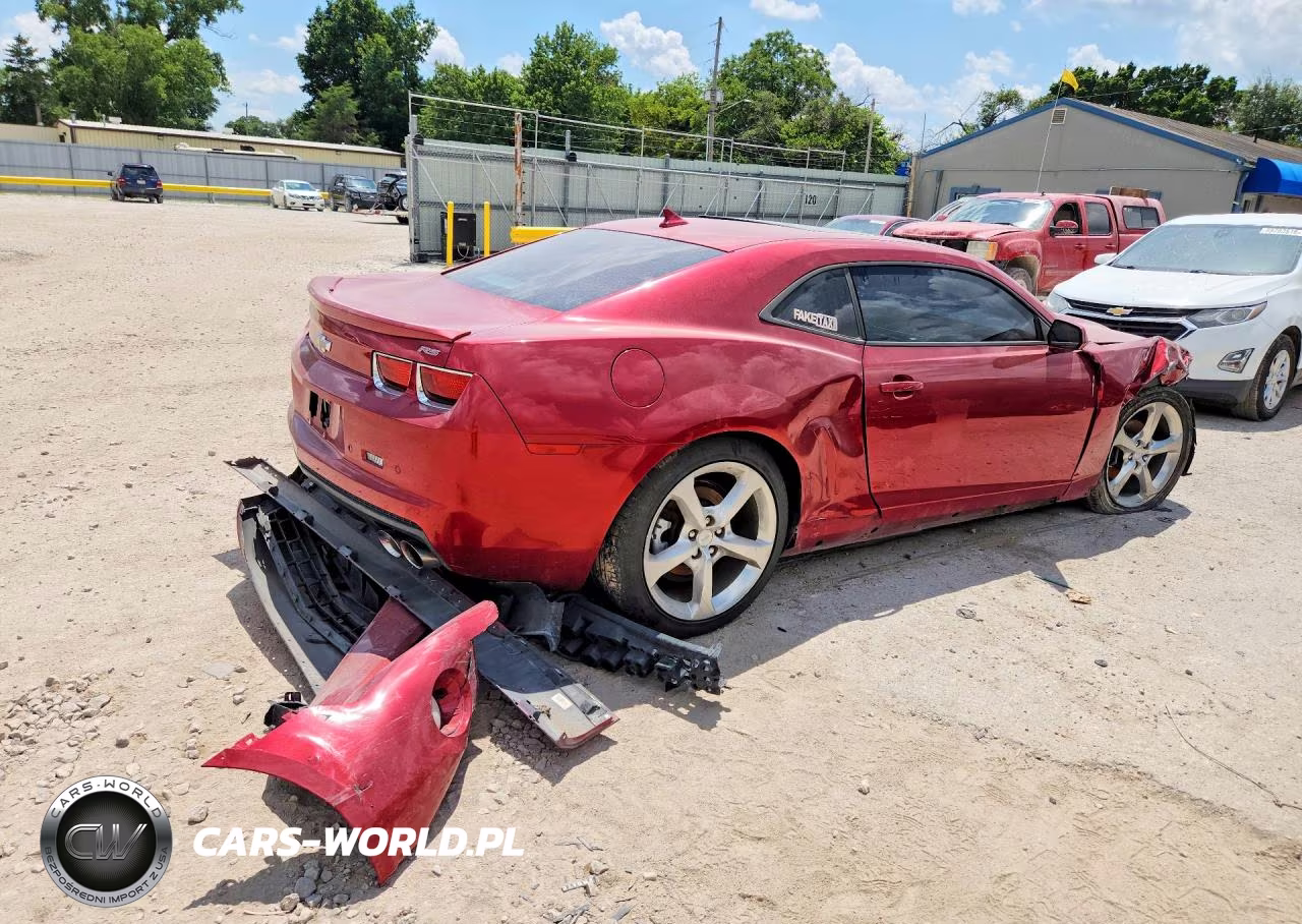 2013 Chevrolet Camaro Lt VIN:2G1FC1E37D9230066 - 3
