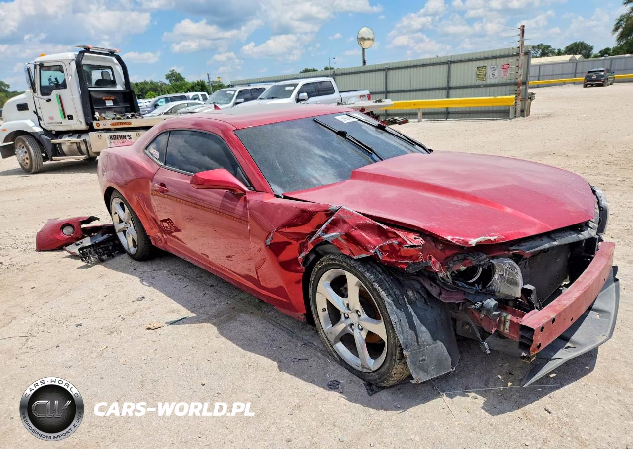 2013 Chevrolet Camaro Lt VIN:2G1FC1E37D9230066 - 4