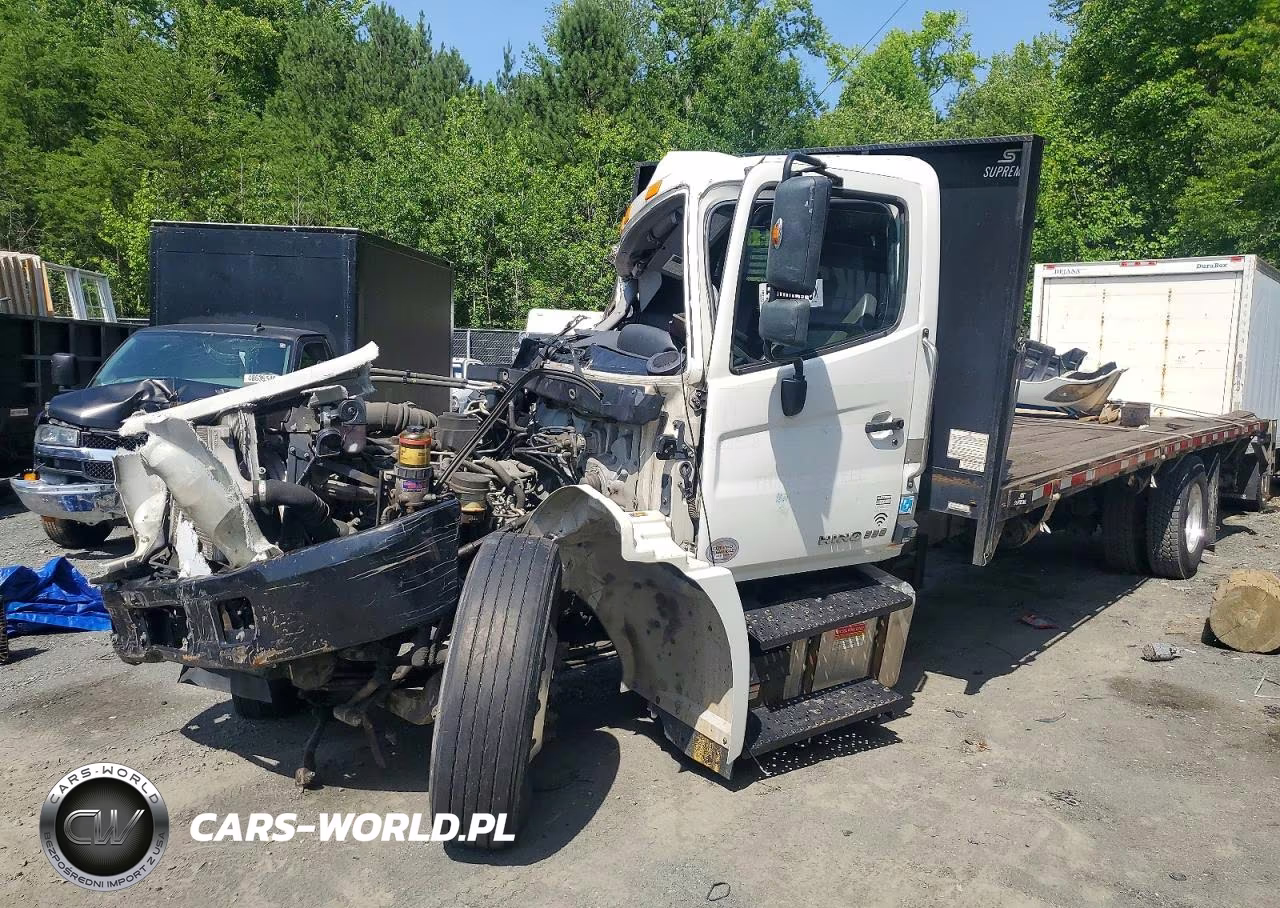 2019 Hino Hino 338 - Flat Bed Truck VIN:5PVNV8JV9K4S58335 - 2
