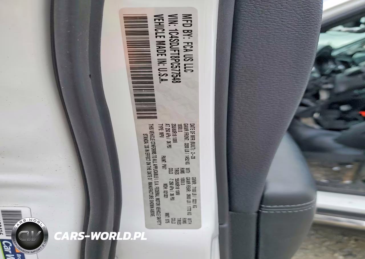 2023 Dodge Durango Pursuit Awd 5.7L V8 Hemi VIN:1C4SDJFT8PC577548 - 14