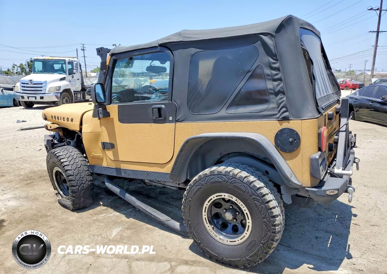2004 Jeep Wrangler - Tj Rubicon VIN:1J4FA69SX4P755338 - 2