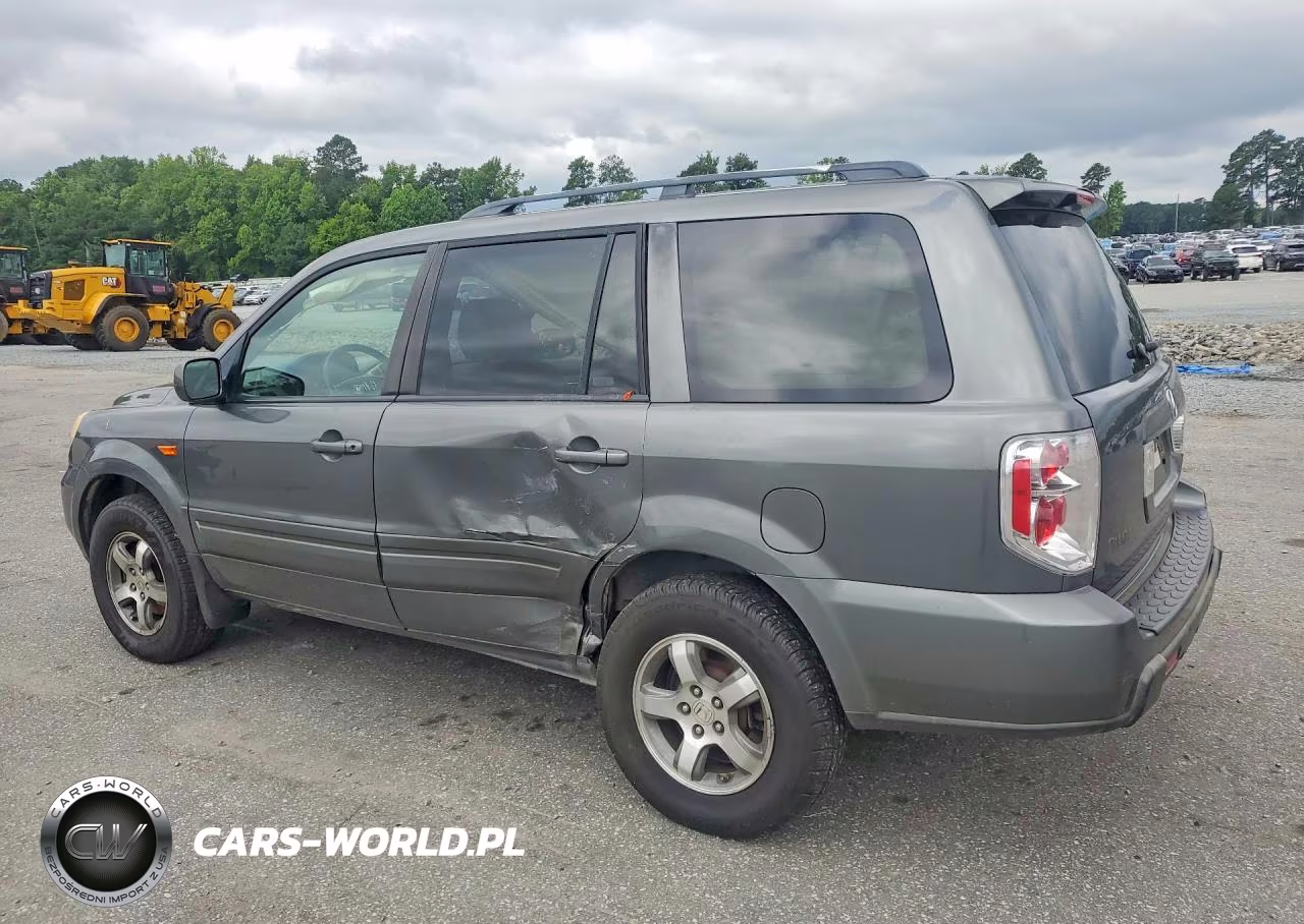 2007 Honda Pilot Exl VIN:5FNYF28527B033221 - 2