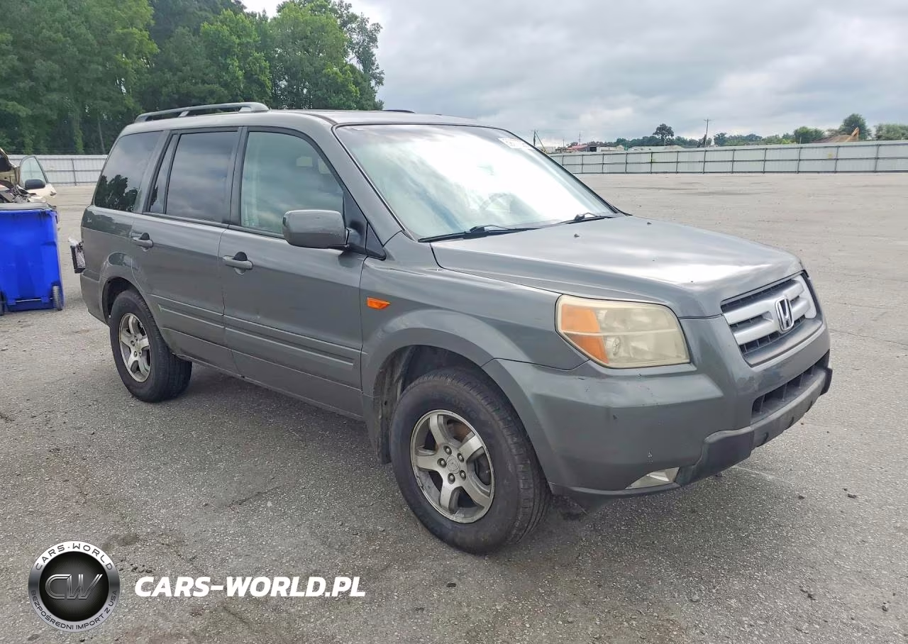 2007 Honda Pilot Exl VIN:5FNYF28527B033221 - 4