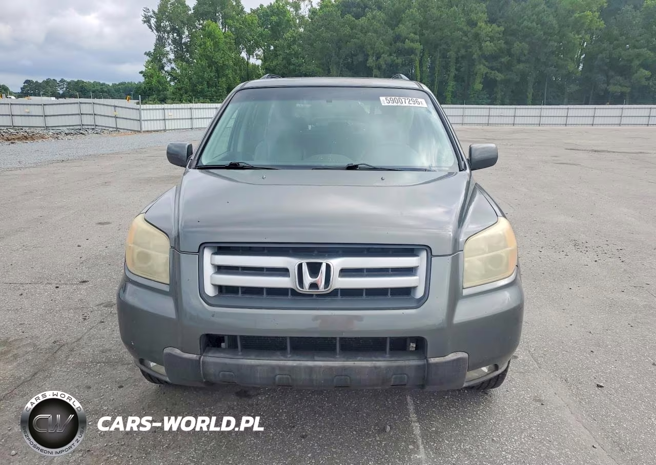 2007 Honda Pilot Exl VIN:5FNYF28527B033221 - 5