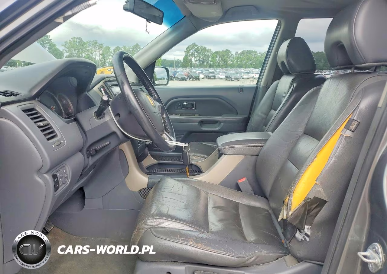 2007 Honda Pilot Exl VIN:5FNYF28527B033221 - 7