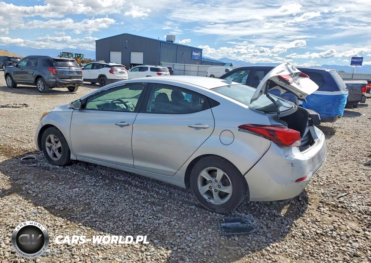 2014 Hyundai Elantra Se VIN:KMHDH4AE0EU136054 - 2