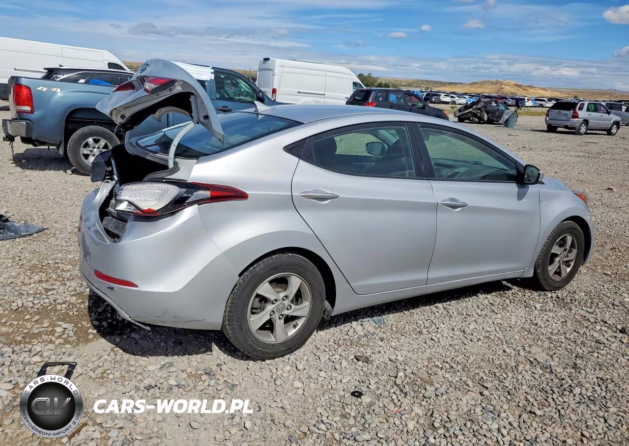 2014 Hyundai Elantra Se VIN:KMHDH4AE0EU136054 - 3
