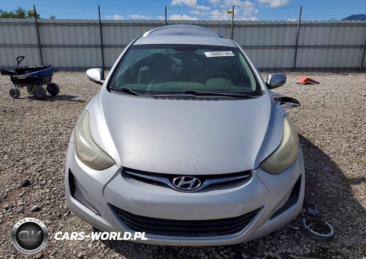 2014 Hyundai Elantra Se VIN:KMHDH4AE0EU136054 - 5