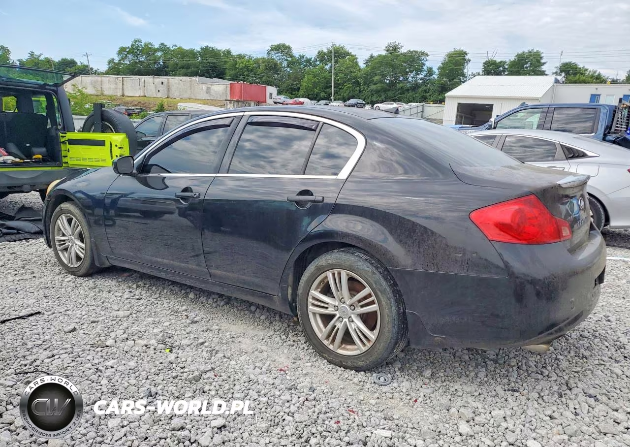 2012 Infiniti G25 Sedan X VIN:JN1DV6AR5CM730831 - 2
