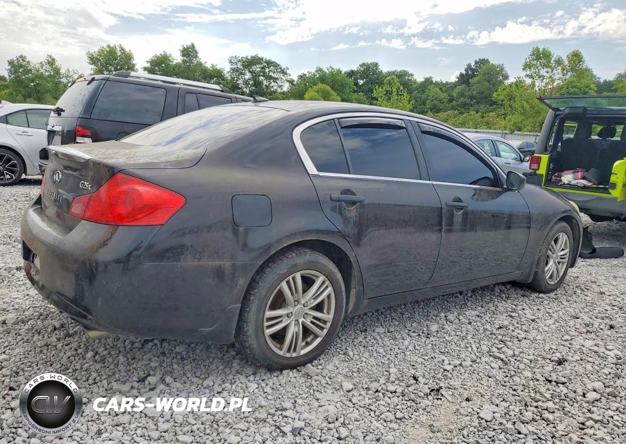 2012 Infiniti G25 Sedan X VIN:JN1DV6AR5CM730831 - 3