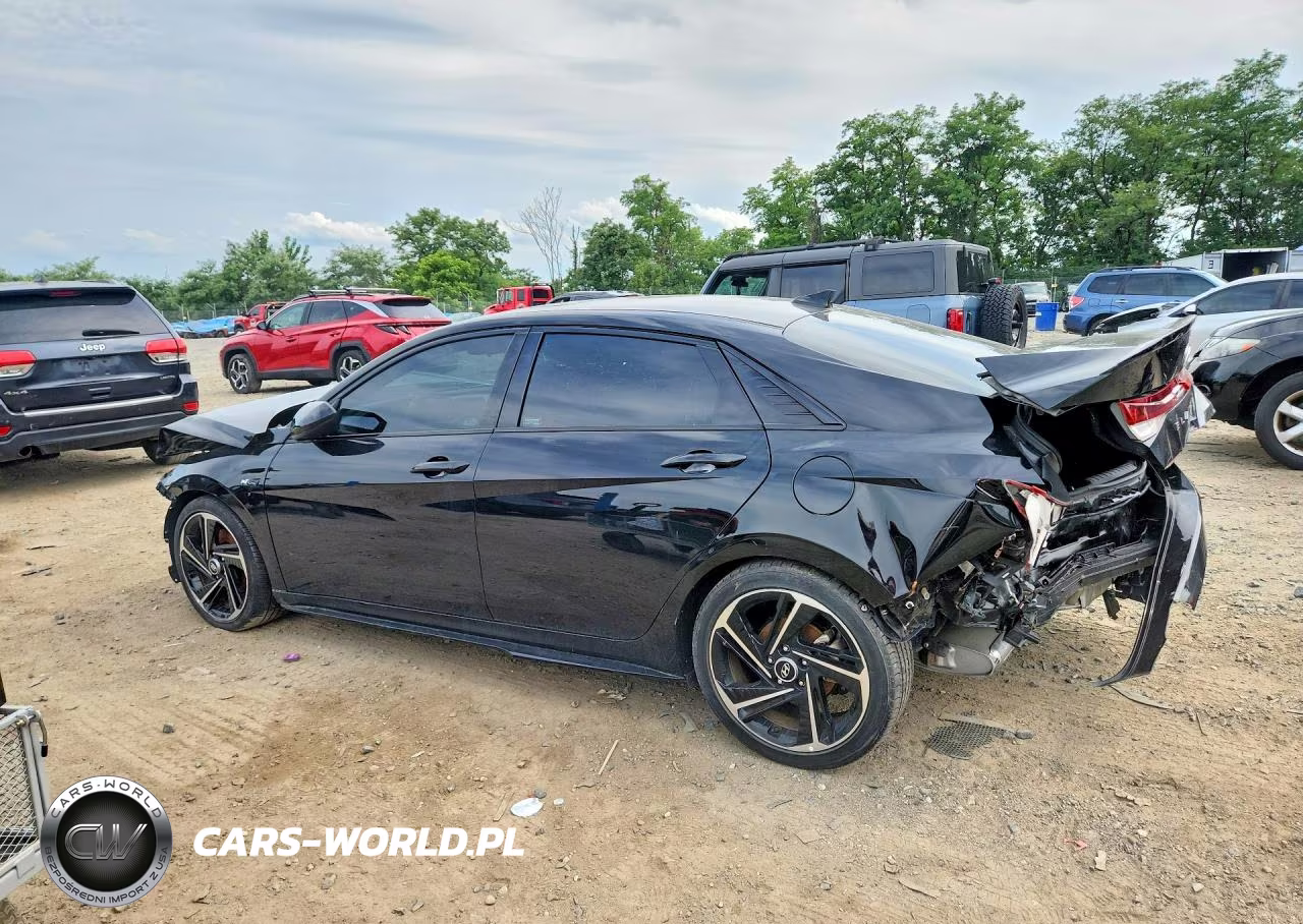 2023 Hyundai Elantra N Line VIN:KMHLR4AF0PU411846 - 2