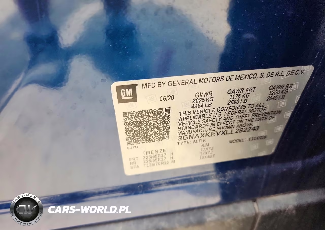 2020 Chevrolet Equinox Lt VIN:3GNAXKEVXLL282243 - 14