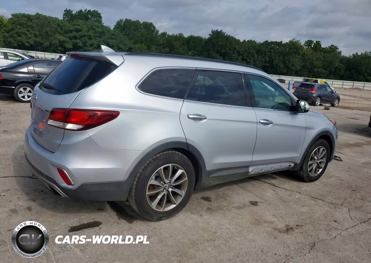 2017 Hyundai Santa Fe Se VIN:KM8SM4HFXHU200767 - 3