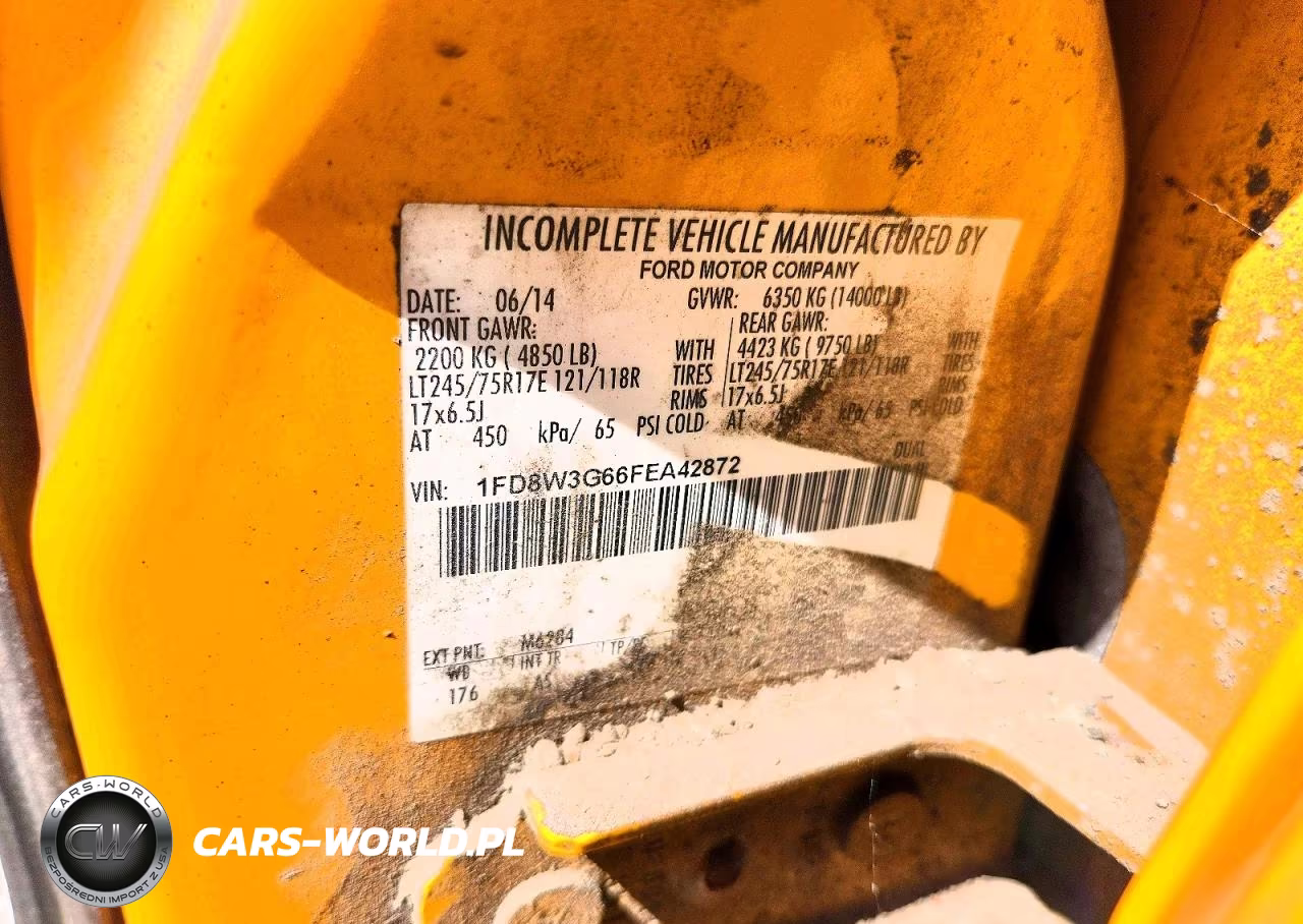 2015 Ford F350 Super Duty VIN:1FD8W3G66FEA42872 - 13