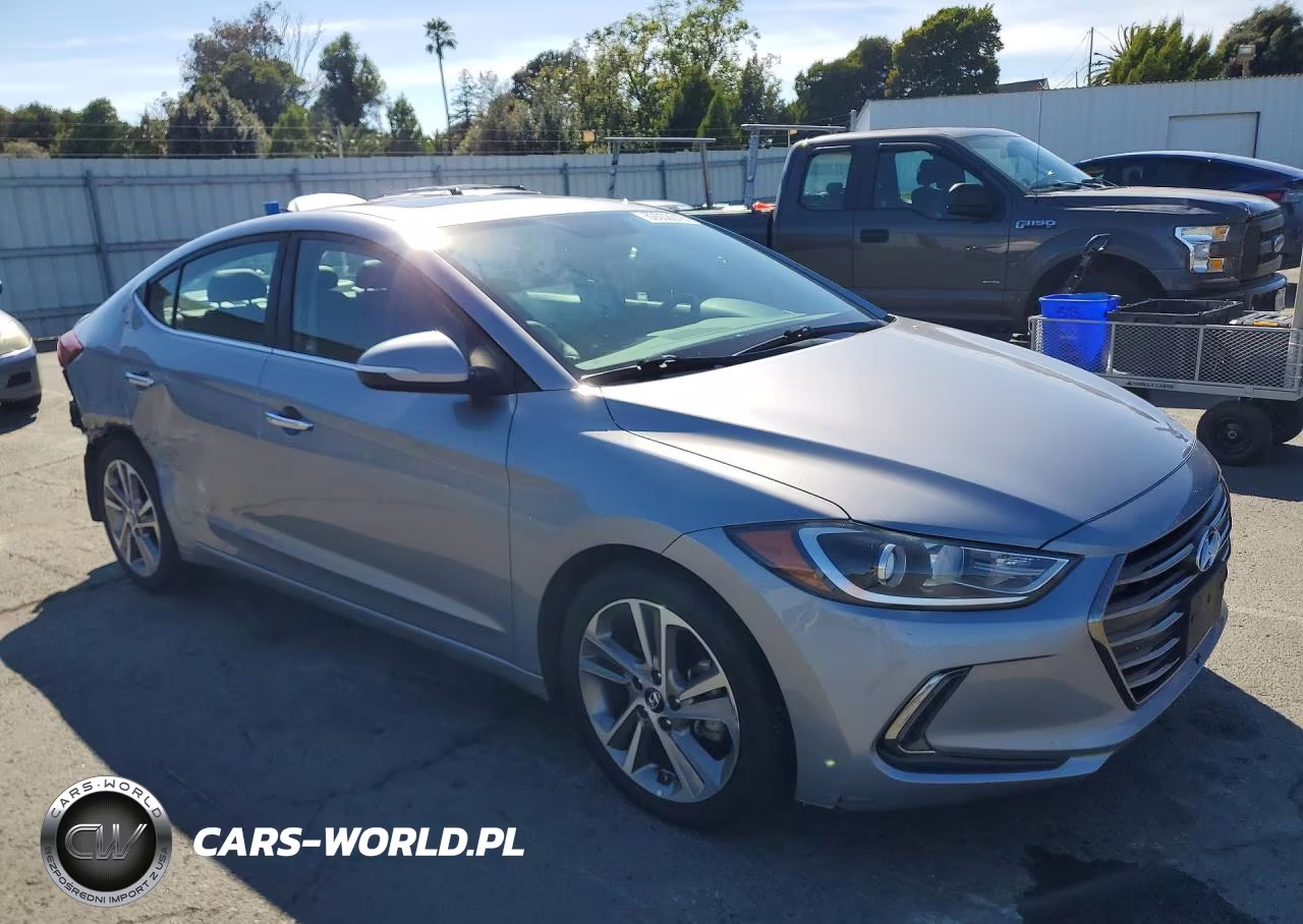 2017 Hyundai Elantra Limited VIN:5NPD84LF1HH016532 - 4