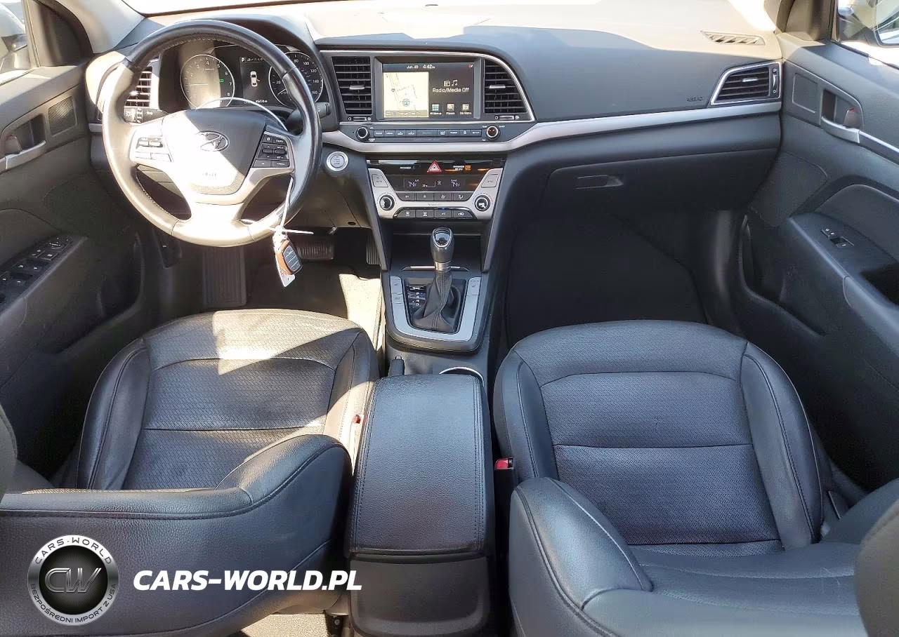 2017 Hyundai Elantra Limited VIN:5NPD84LF1HH016532 - 8