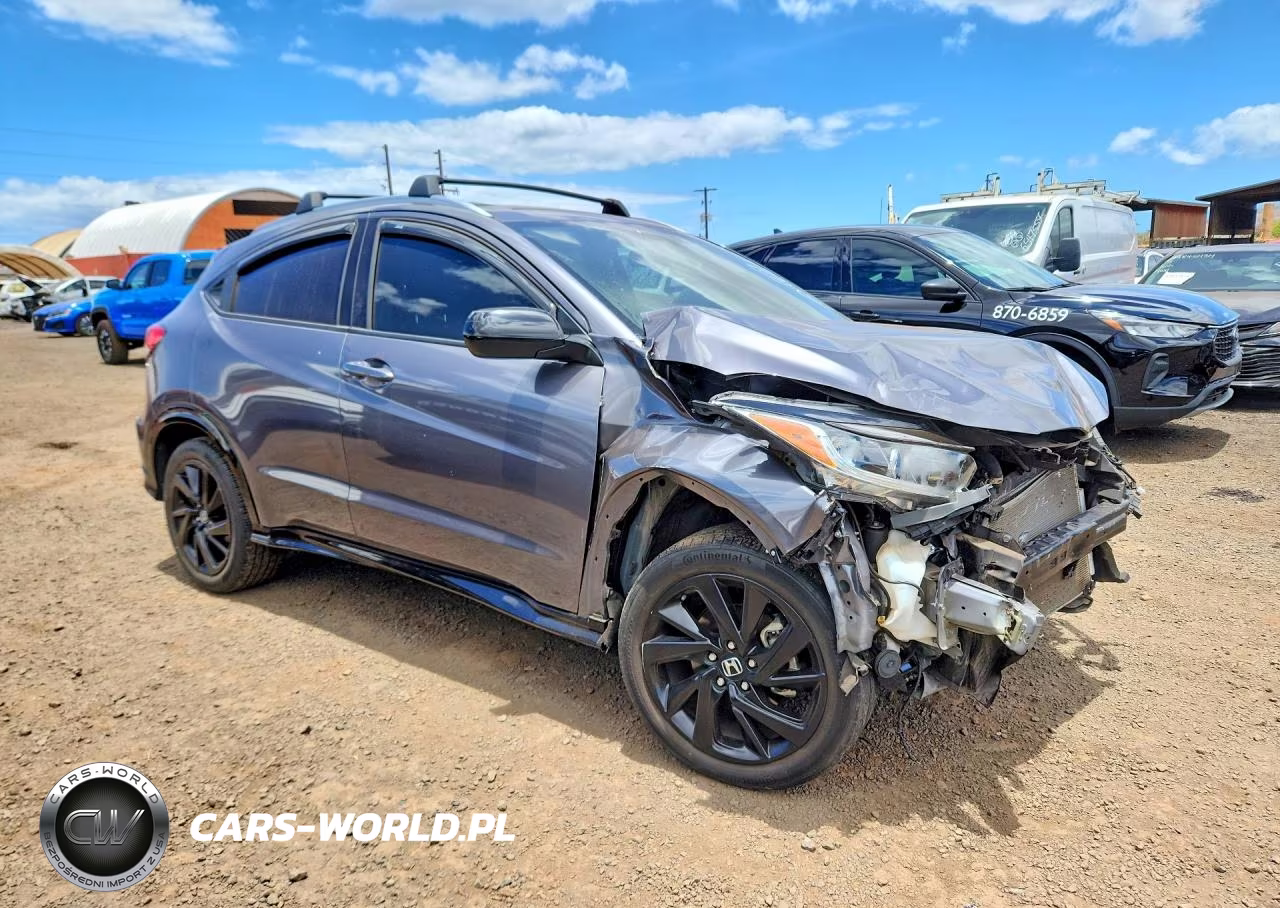 2021 Honda Hr-V Sport VIN:3CZRU6H19MM740395 - 4