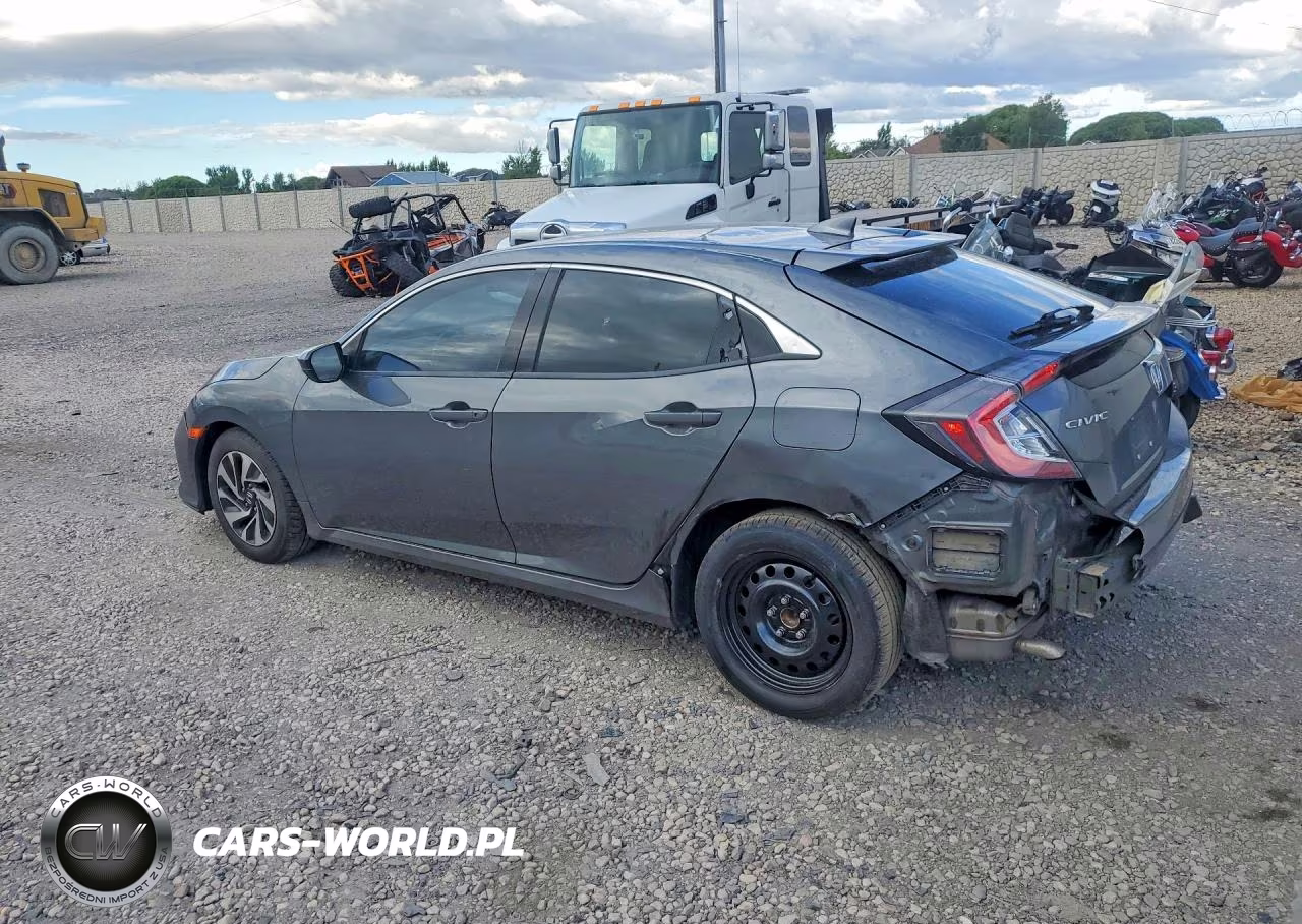 2017 Honda Civic Lx VIN:SHHFK7H25HU204758 - 2