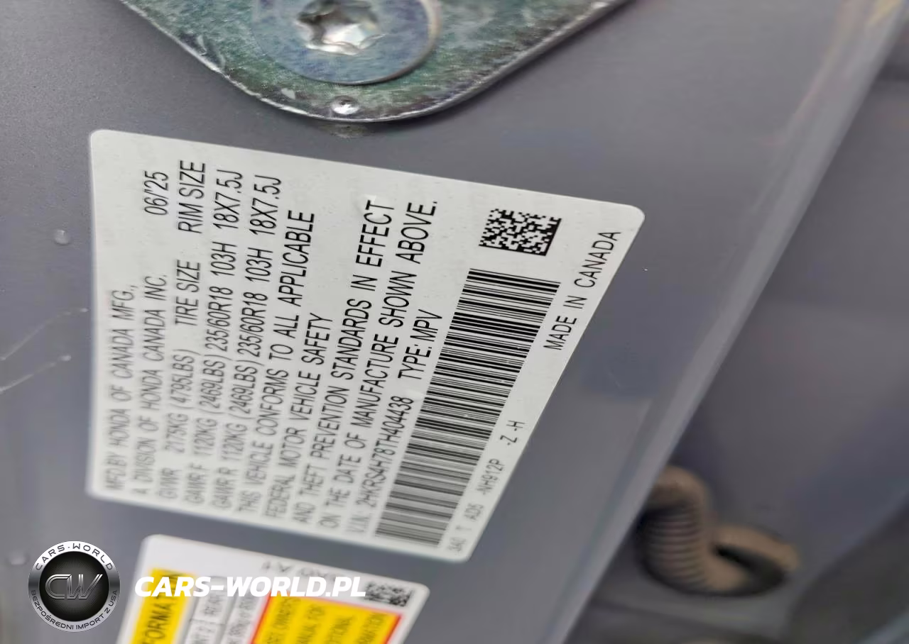 2026 Honda Cr-V Exl VIN:2HKRS4H78TH404438 - 12
