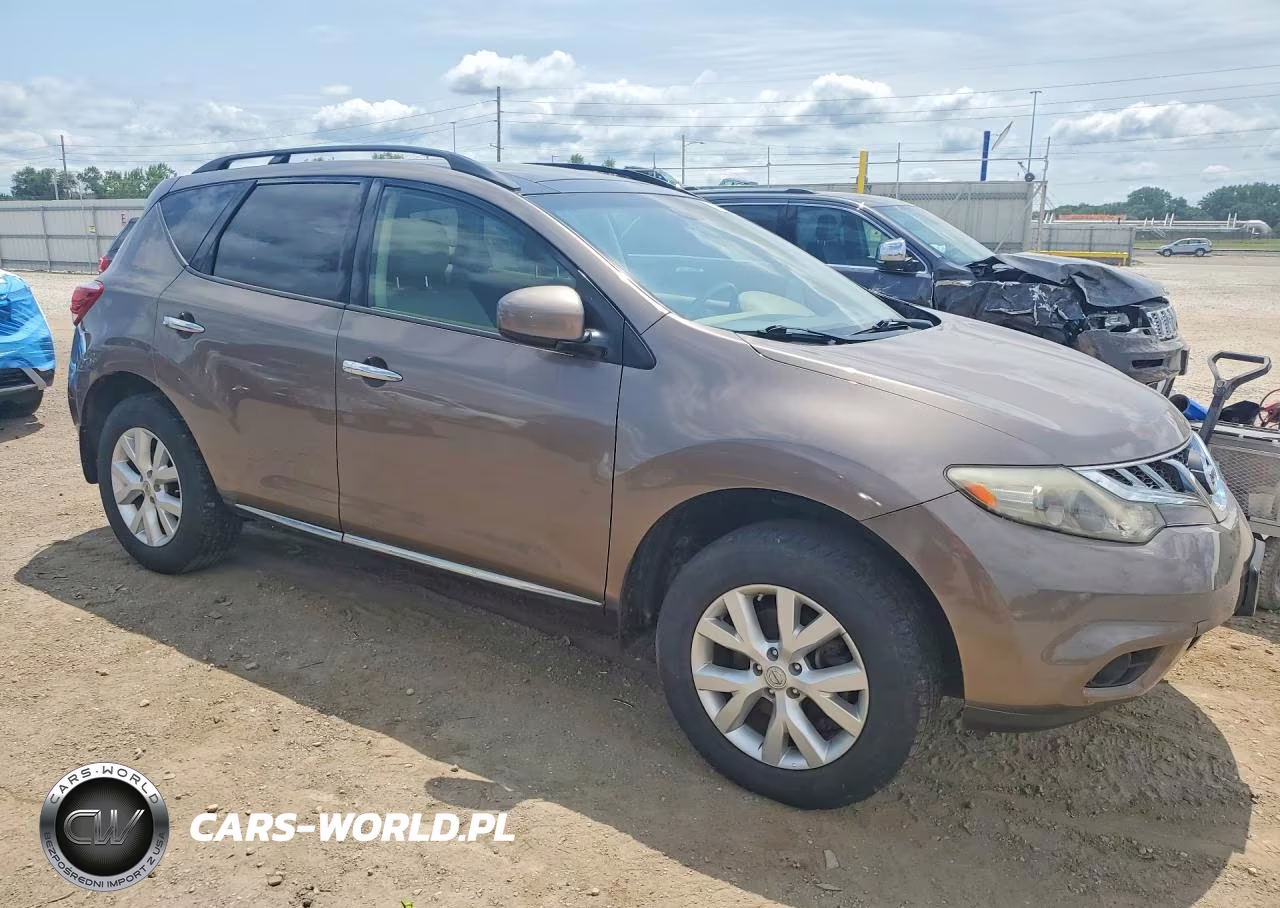 2014 Nissan Murano Sl VIN:JN8AZ1MW8EW505047 - 4
