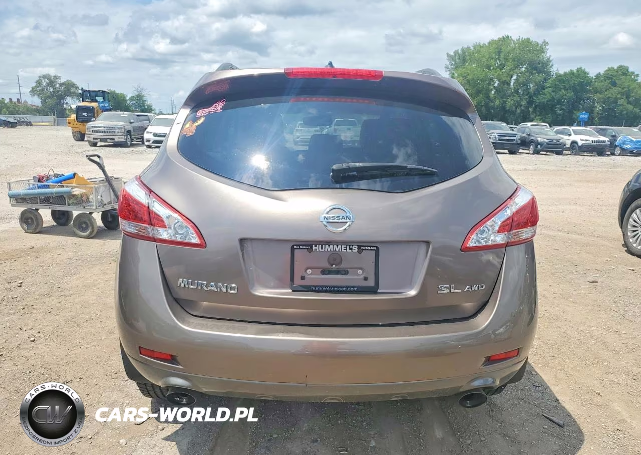2014 Nissan Murano Sl VIN:JN8AZ1MW8EW505047 - 6