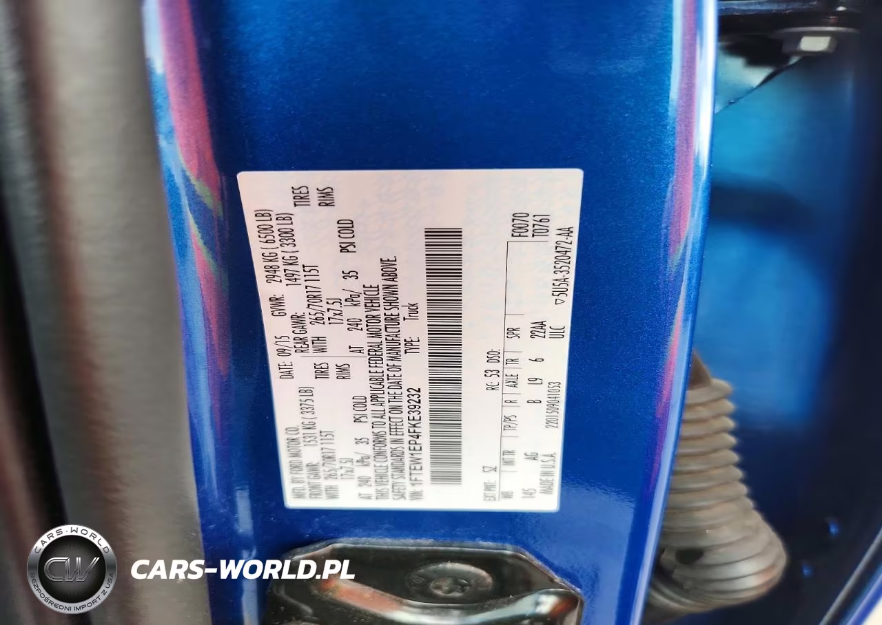 2015 Ford F150 Supercrew VIN:1FTEW1EP4FKE39232 - 12