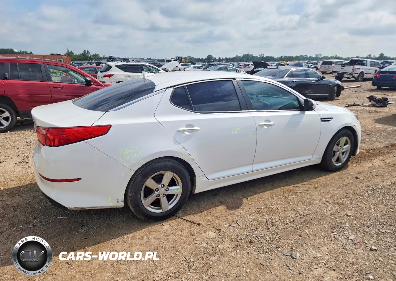 2015 Kia Optima Lx VIN:5XXGM4A78FG506429 - 3