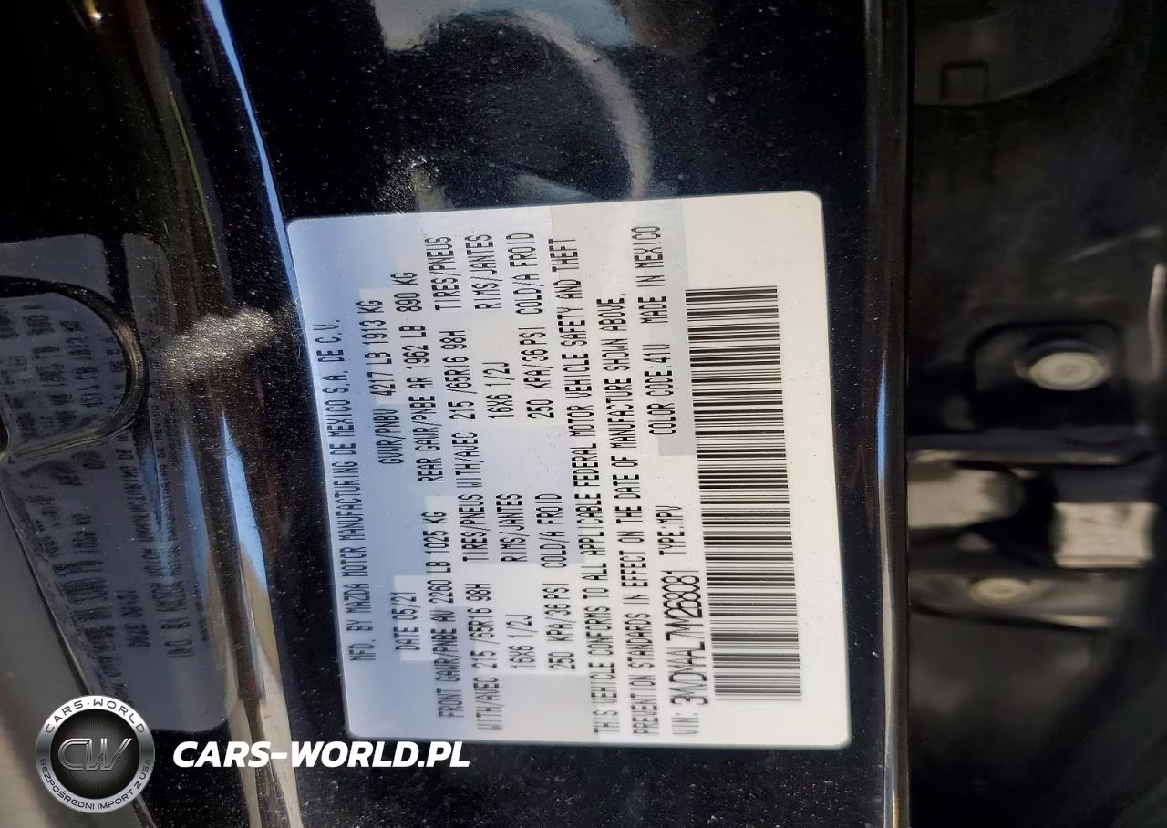 2021 Mazda Cx-30 VIN:3MVDMAAL7MM268081 - 13