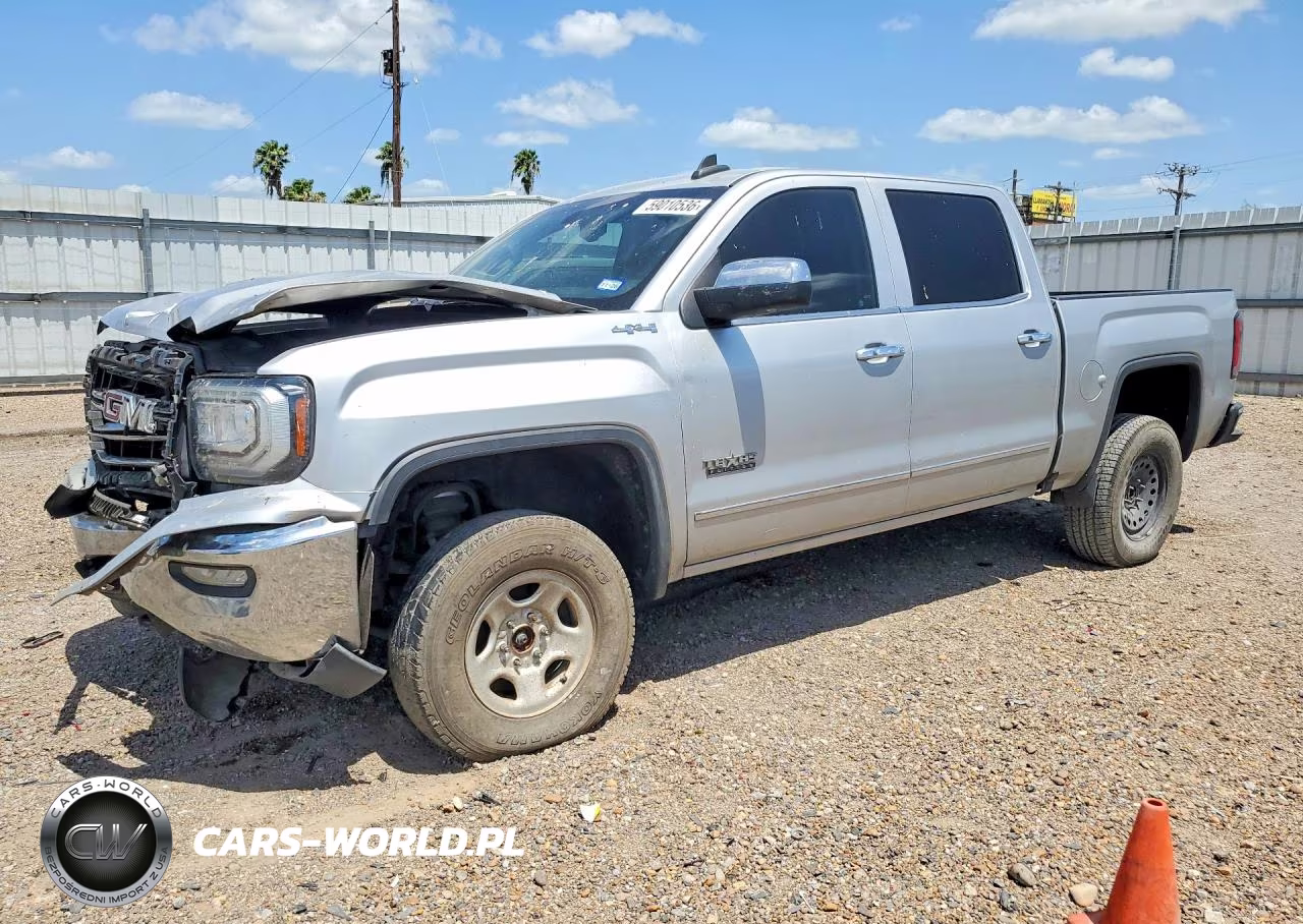 2018 GMC Sierra K1500 Slt VIN:3GTU2NEC1JG625158 - 1