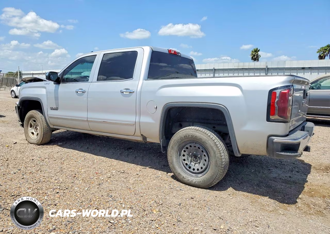 2018 GMC Sierra K1500 Slt VIN:3GTU2NEC1JG625158 - 2