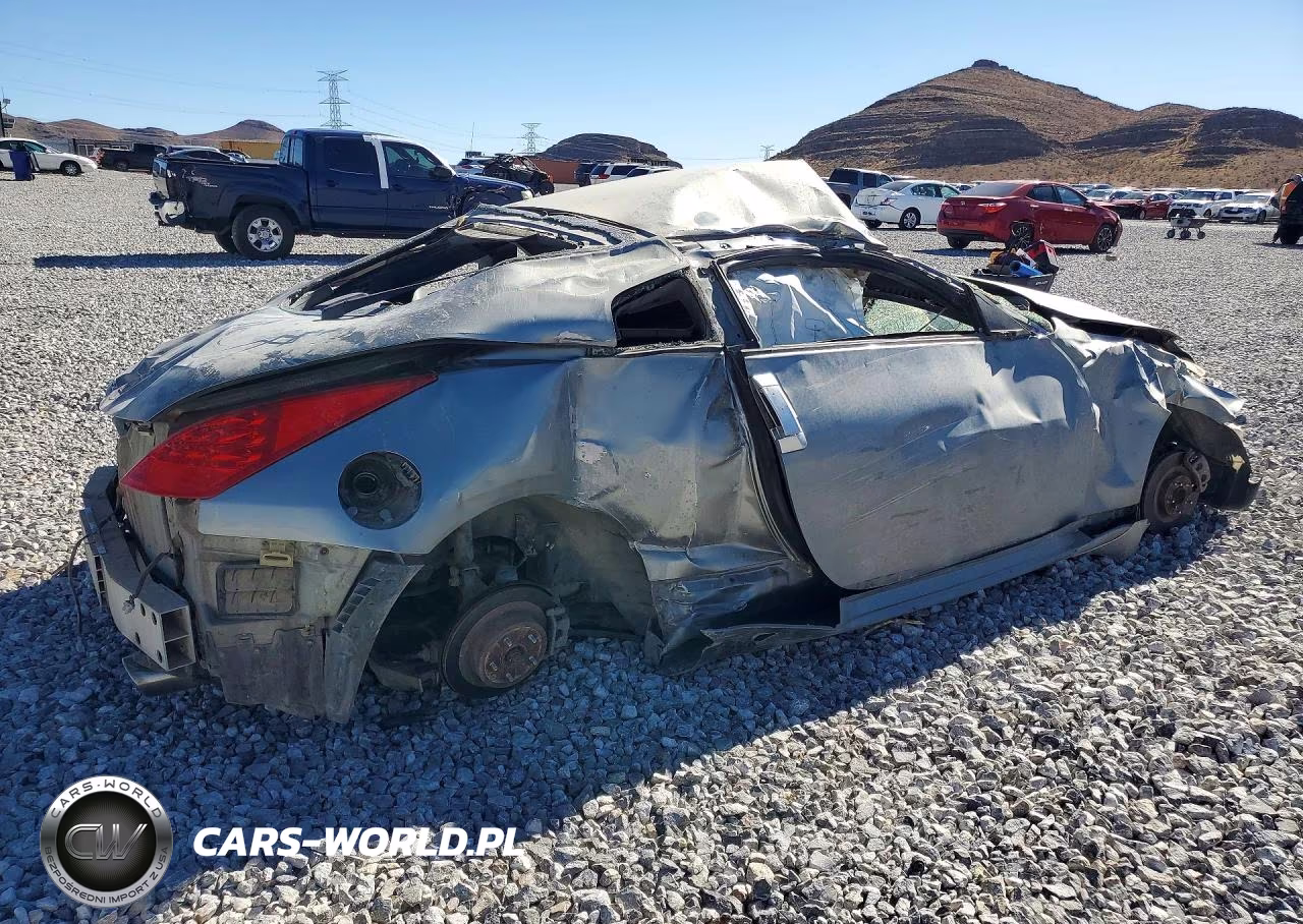 2006 Nissan 350Z Coupe VIN:JN1AZ34E06M354560 - 3