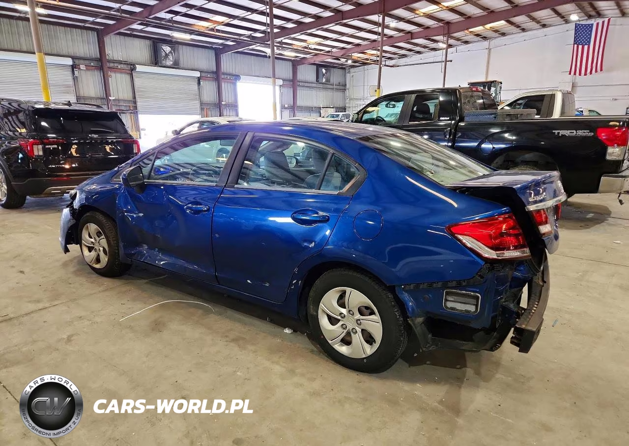 2015 Honda Civic Lx VIN:19XFB2F55FE074341 - 2