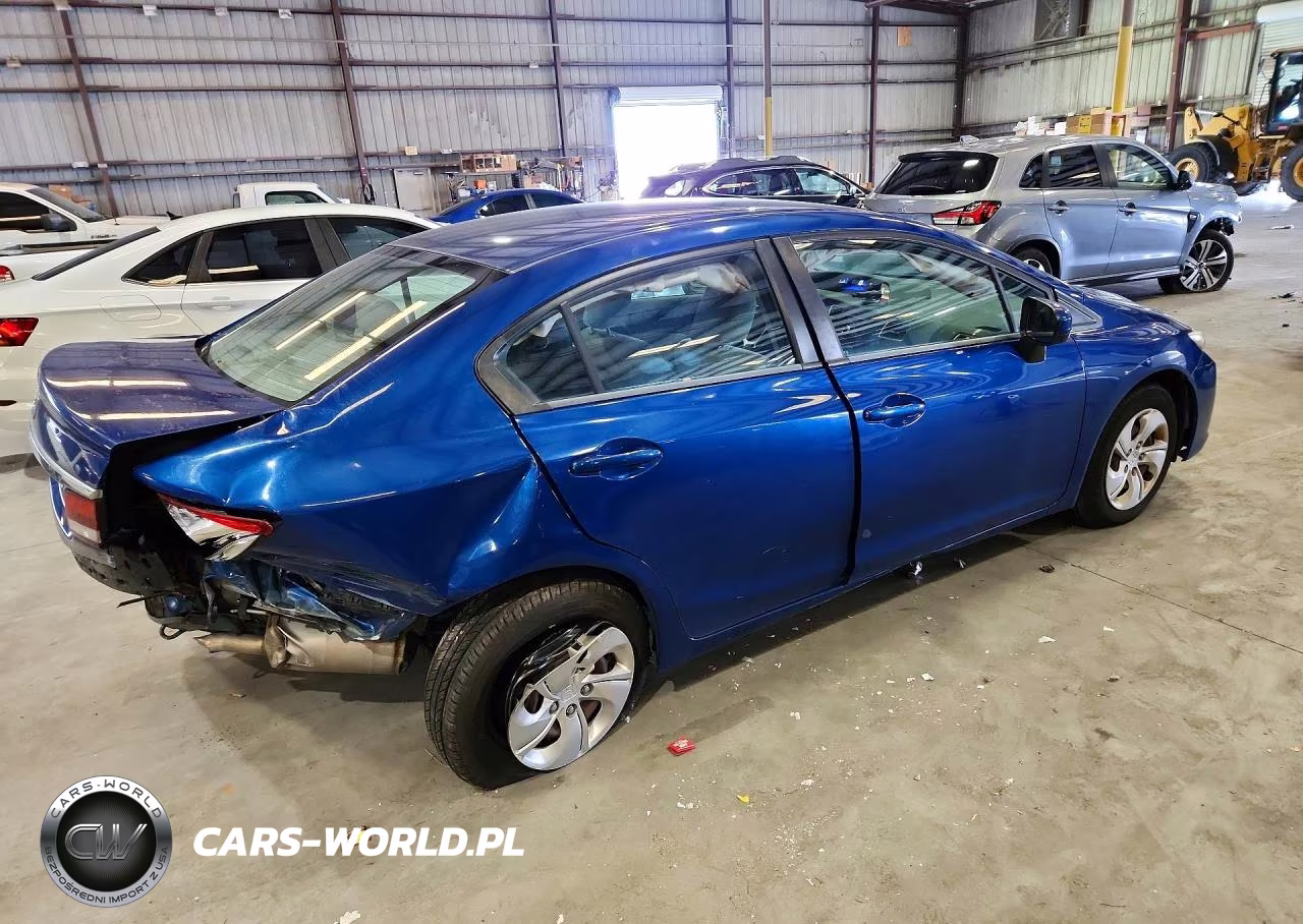 2015 Honda Civic Lx VIN:19XFB2F55FE074341 - 3