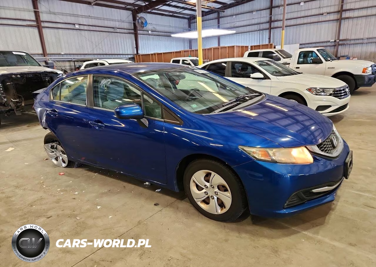 2015 Honda Civic Lx VIN:19XFB2F55FE074341 - 4