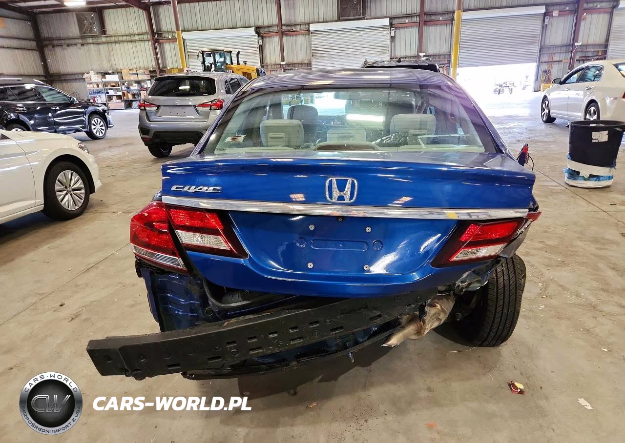 2015 Honda Civic Lx VIN:19XFB2F55FE074341 - 6