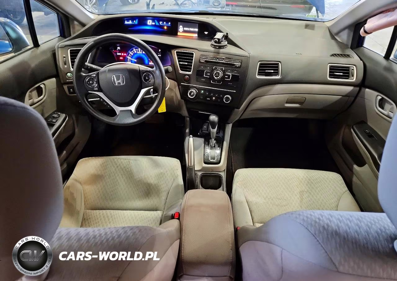 2015 Honda Civic Lx VIN:19XFB2F55FE074341 - 8