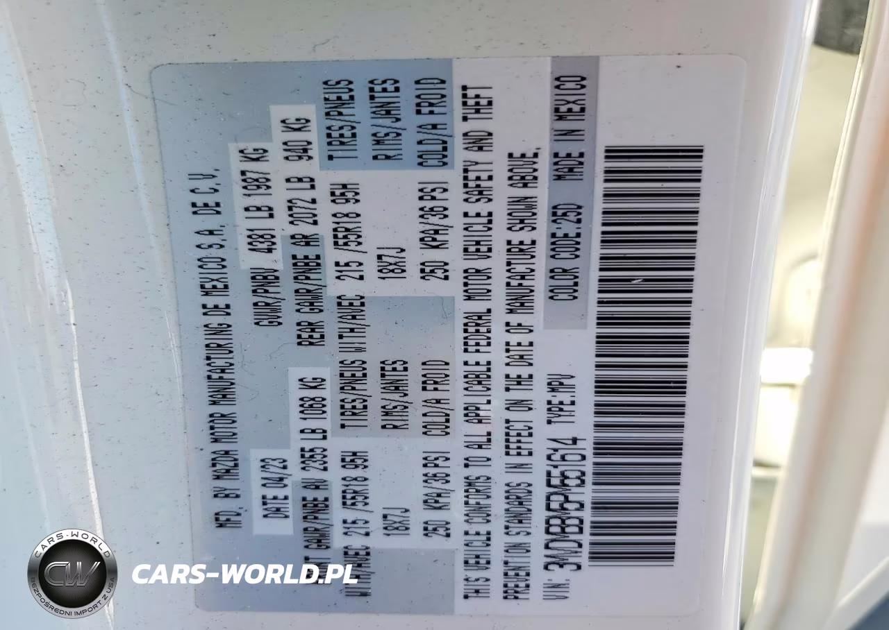 2023 Mazda Cx-30 VIN:3MVDMBBM5PM551614 - 12