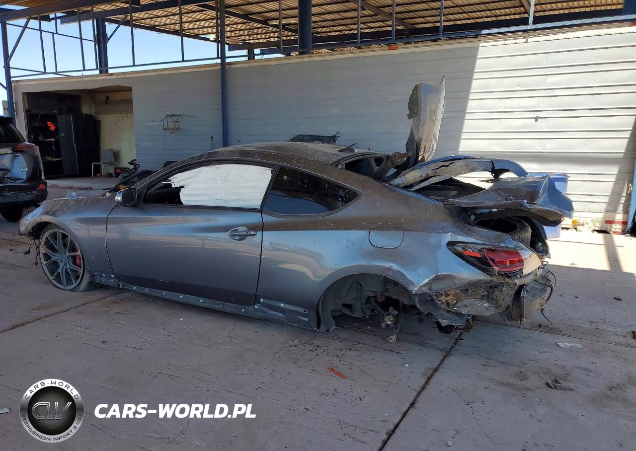 2011 Hyundai Genesis Coupe 3.8L VIN:KMHHU6KH4BU062182 - 2