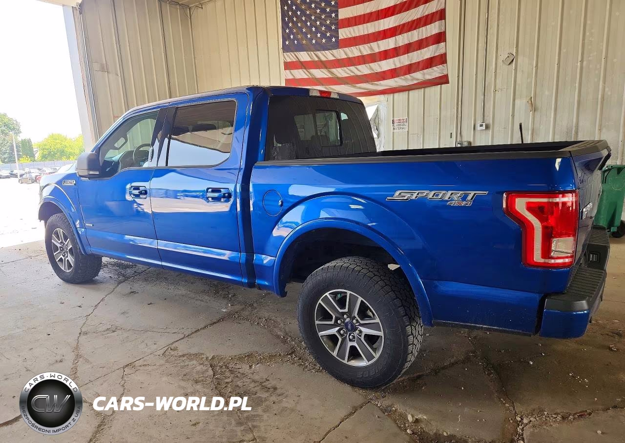 2017 Ford F150 Supercrew VIN:1FTEW1EP5HFA22407 - 2