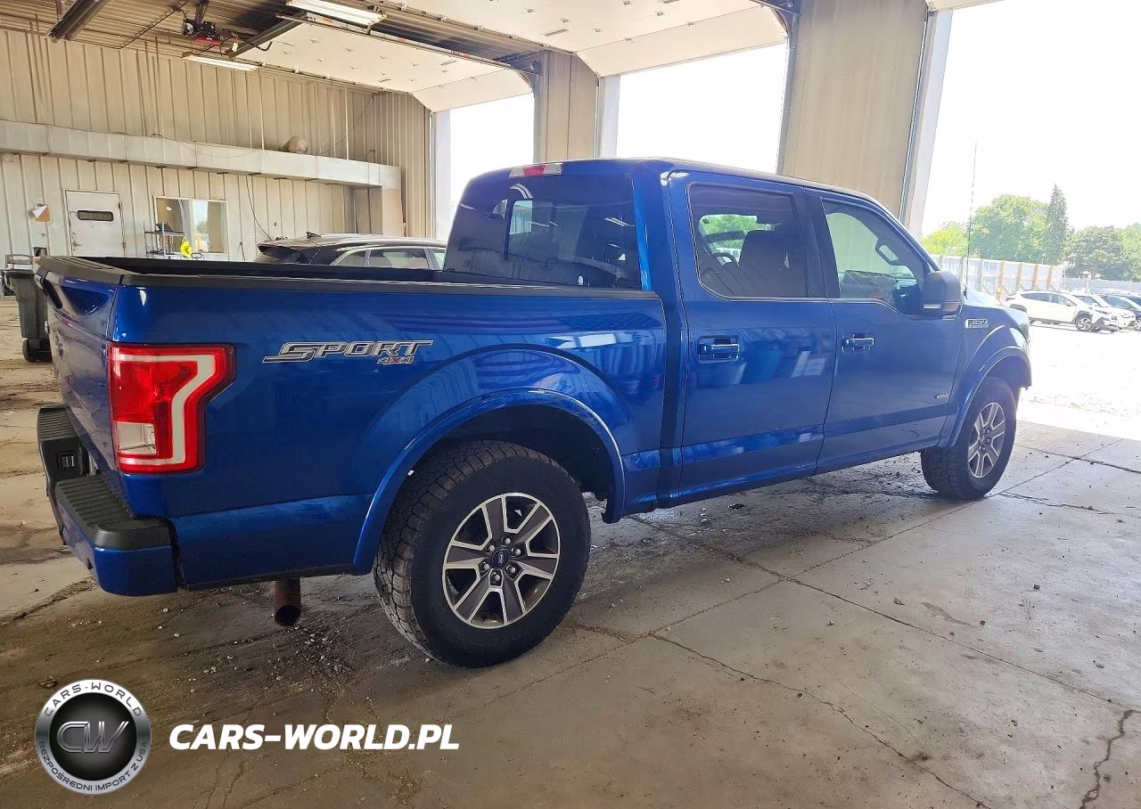 2017 Ford F150 Supercrew VIN:1FTEW1EP5HFA22407 - 3