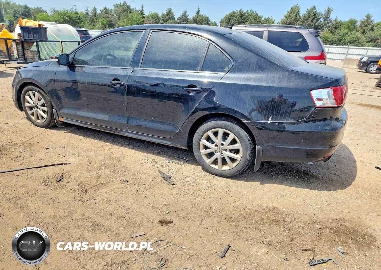 2012 Volkswagen Jetta Se VIN:3VWDP7AJXCM370822 - 2