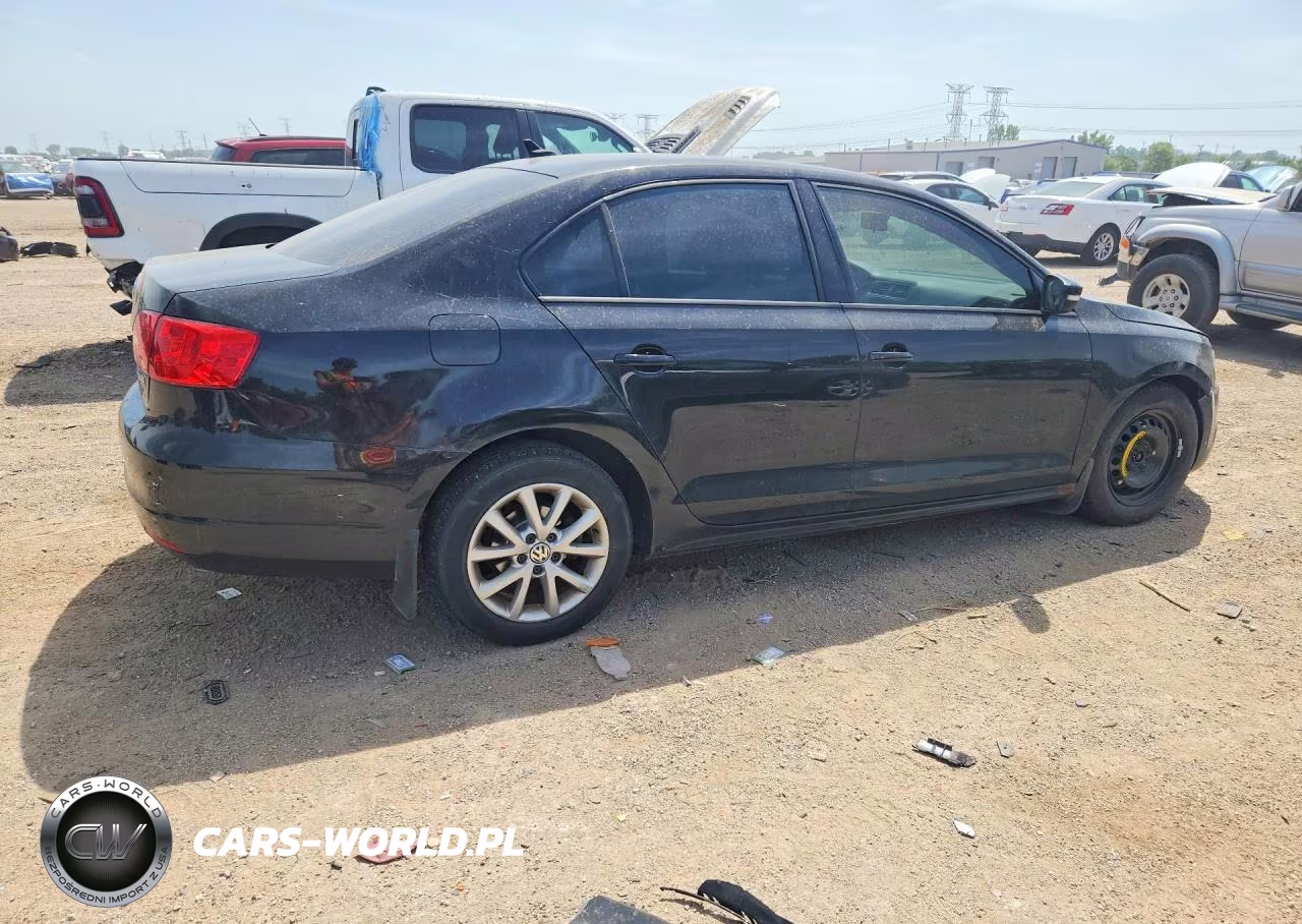 2012 Volkswagen Jetta Se VIN:3VWDP7AJXCM370822 - 3