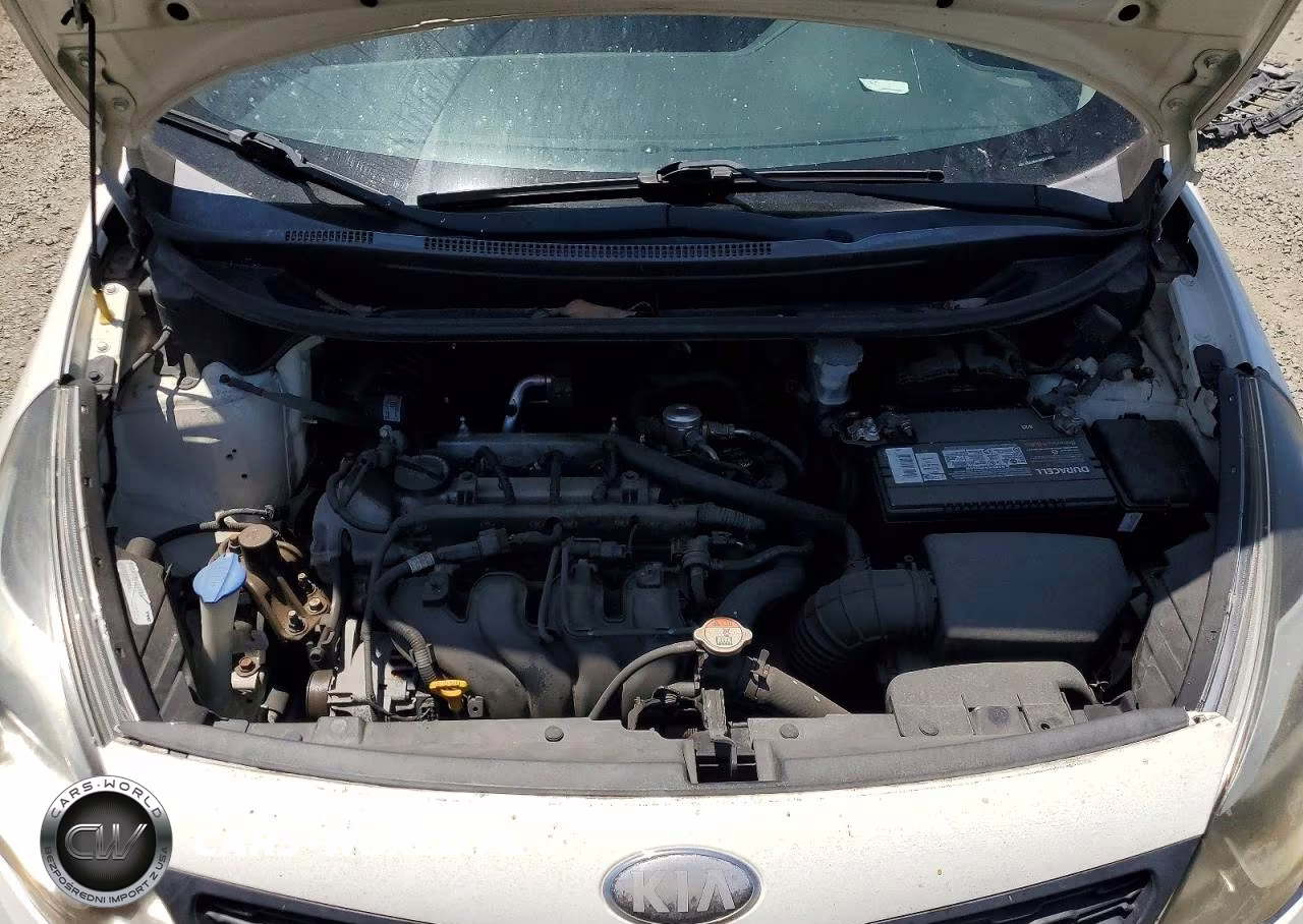 2013 Kia Rio Lx VIN:KNADM4A34D6242991 - 11