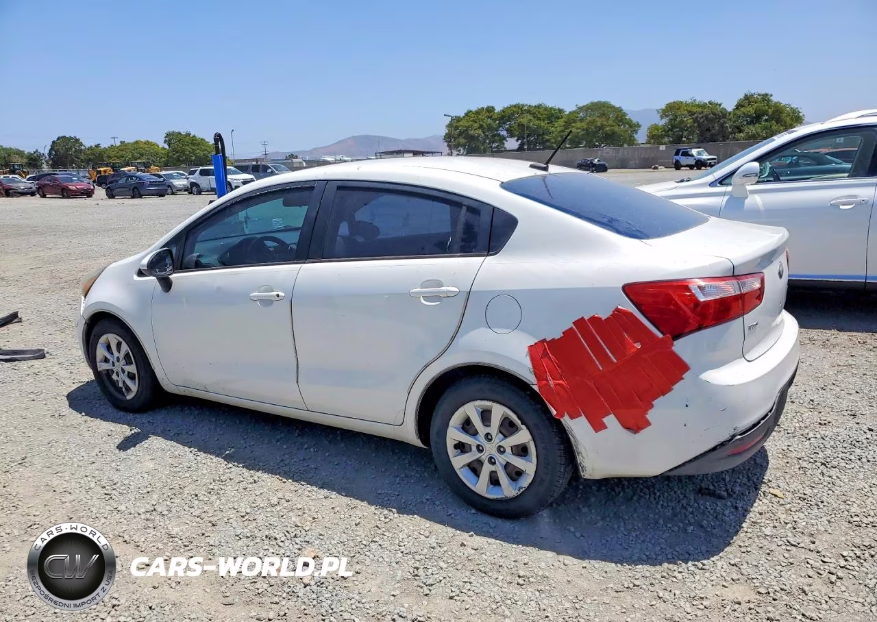2013 Kia Rio Lx VIN:KNADM4A34D6242991 - 2